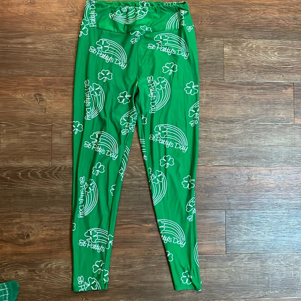 St. Pattys day leggings